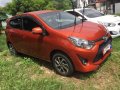 Orange Toyota Wigo 2018 for sale in Cainta-8