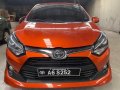 Orange Toyota Wigo 2018 for sale in Quezon City -2