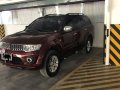 Red 2012 Mitsubishi Montero Sport for sale in Quezon City -0