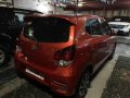 Orange Toyota Wigo 2018 Manual Gasoline for sale -1