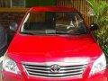 Red Toyota Innova 2012 at 55000 km for sale in Imus-3