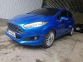 Blue Ford Fiesta 2017 at 30000 km for sale -7