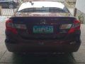 Red Honda Civic 2013 Manual Gasoline for sale in Quezon-8