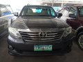 Grey Toyota Fortuner 2012 for sale in Las Pinas-5