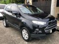 Black Ford Ecosport 2016 Automatic Gasoline for sale -2