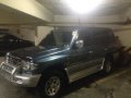 Blue Mitsubishi Pajero 1999 Automatic Gasoline for sale -1