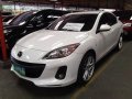 White Mazda 3 2013 for sale in Marikina -7