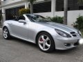 Silver Mercedes-Benz Slk 350 2004 at 40000 km for sale -1