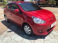 Red Mitsubishi Mirage 2016 for sale in Talisay-0