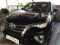 Black Toyota Fortuner 2017 Manual Diesel for sale -1