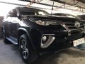 Black Toyota Fortuner 2017 Manual Diesel for sale -3