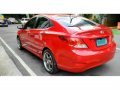 Red Hyundai Accent 2013 Sedan 1.4L AT Gas-1