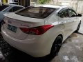 White Hyundai Elantra 2012 Manual Gasoline for sale -1