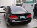 Black Honda Civic 2007 Automatic for sale -1