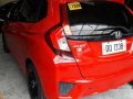 Red Honda Jazz 2015 at 35000 km for sale-6
