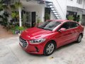 Red Hyundai Elantra 2018 Automatic Gasoline for sale-3