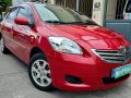 Red 2012 Toyota Vios E Automatic for sale in Himamaylan-0