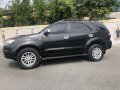 Black Toyota Fortuner 2010 Automatic Diesel for sale-2