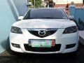 White Mazda 3 2009 Automatic Transmission for sale-0