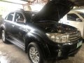 Black Toyota Fortuner 2010 at 58000 km for sale -2