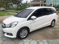 White Honda Mobilio 2016 Automatic Gasoline for sale  -6