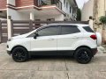 White Ford Ecosport 2017 Automatic Gasoline for sale -7