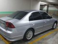 Silver Honda Civic 2002 Automatic Gasoline for sale -0