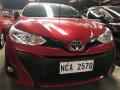 Red Toyota Yaris 2018 for sale in Quezon City -0