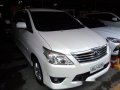White Toyota Innova 2014 Automatic Gasoline for sale -10