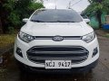 White Ford Ecosport 2016 Automatic Gasoline for sale -7