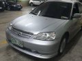 Silver Honda Civic 2002 Automatic Gasoline for sale -1