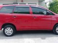 Red Toyota Innova 2013 at 83000 km for sale -6