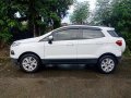 White Ford Ecosport 2016 Automatic Gasoline for sale -6