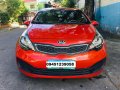 Red Kia Rio 2012 for sale in Marikina -0