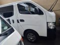 White Nissan Nv350 urvan 2018 at 6000 km for sale-3