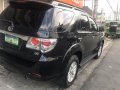 Selling Black Toyota Fortuner 2013 at 24952 km-1