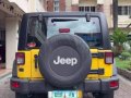 Yellow Jeep Wrangler 2011 Automatic Gasoline for sale  -4