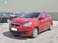 Red Mitsubishi Mirage G4 2018 Automatic Gasoline for sale -0