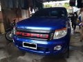 Sell Blue 2014 Ford Ranger at 99000 km -2