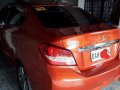 Selling Orange Mitsubishi Mirage g4 2018 Automatic Gasoline at 9 km-1