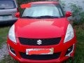 Red Suzuki Swift 2016 Automatic Gasoline for sale -3