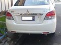 Selling White Mitsubishi Mirage G4 2015 Manual Gasoline  -0