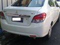 Selling White Mitsubishi Mirage G4 2015 Manual Gasoline  -1