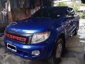 Sell Blue 2014 Ford Ranger at 99000 km -1