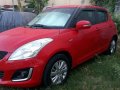 Red Suzuki Swift 2016 Automatic Gasoline for sale -1