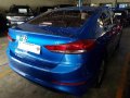 Selling Blue Hyundai Elantra 2018 in Marikina-2