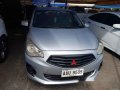 Silver Mitsubishi Mirage g4 2014 Automatic Gasoline for sale-8