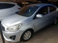 Silver Mitsubishi Mirage g4 2014 Automatic Gasoline for sale-3