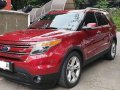 Selling Red Ford Explorer 2014 Automatic Gasoline -3