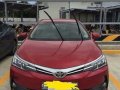 Sell Red 2017 Toyota Corolla altis Manual Gasoline at 17000 km-0